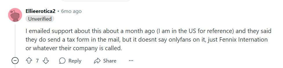 Reddit Discussions on "Does OnlyFans Send Mail"