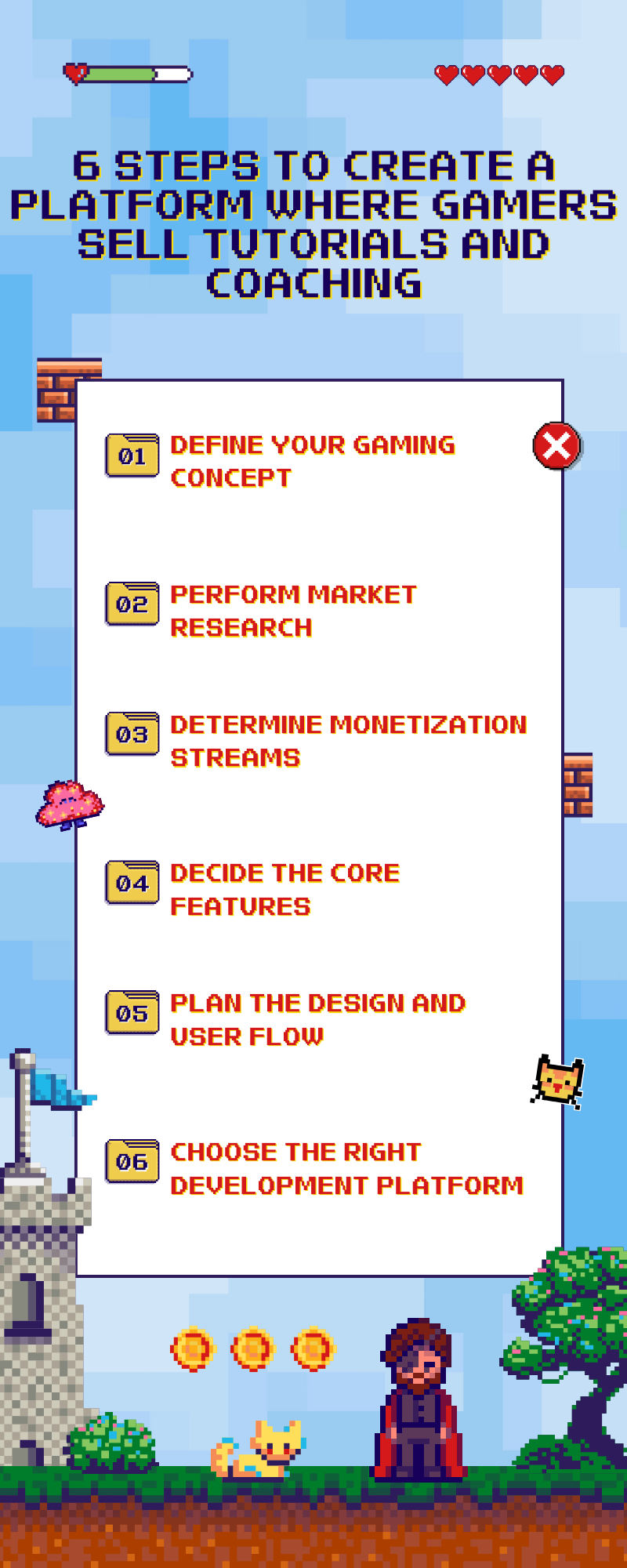 Create a Platform Where Gamers Sell Tutorials and Coaching