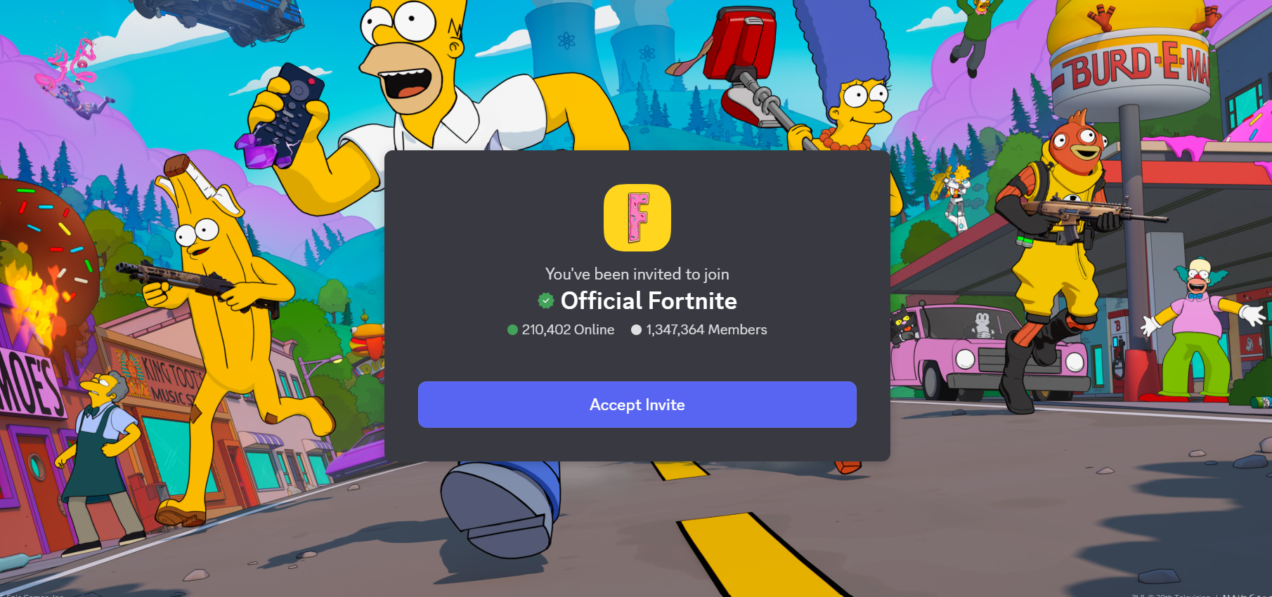 Fortnite official Discord community