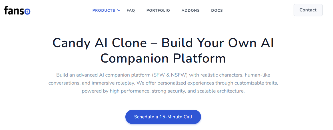 Candy ai clone from fanso