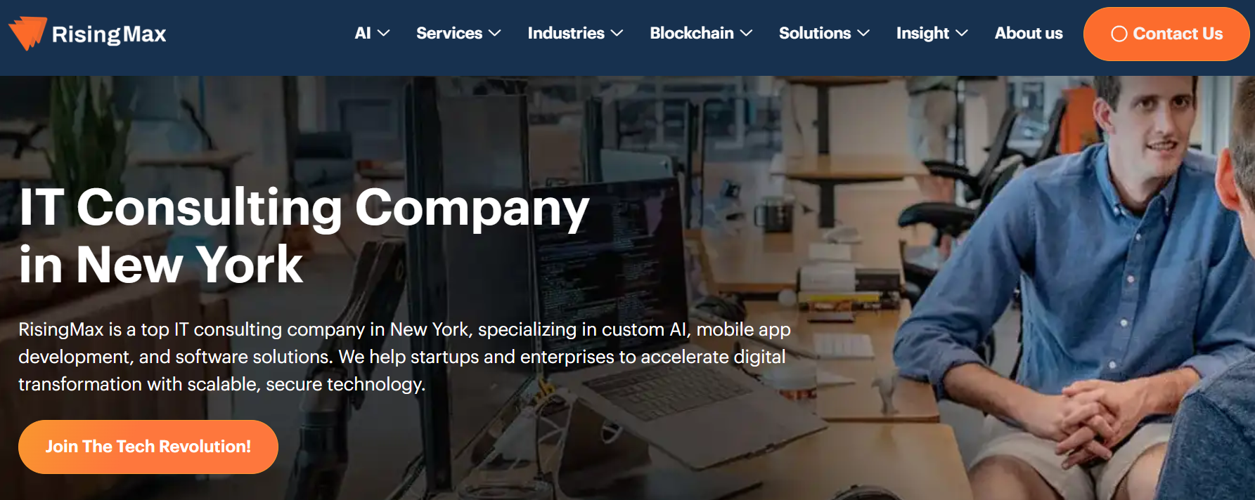 RisingMax AI consulting and software development company