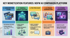 Monetization Features for NSFW AI Companion Platforms