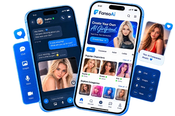 Fanso Candy Ai clone script with AI girlfriend chat, image generation, and credits