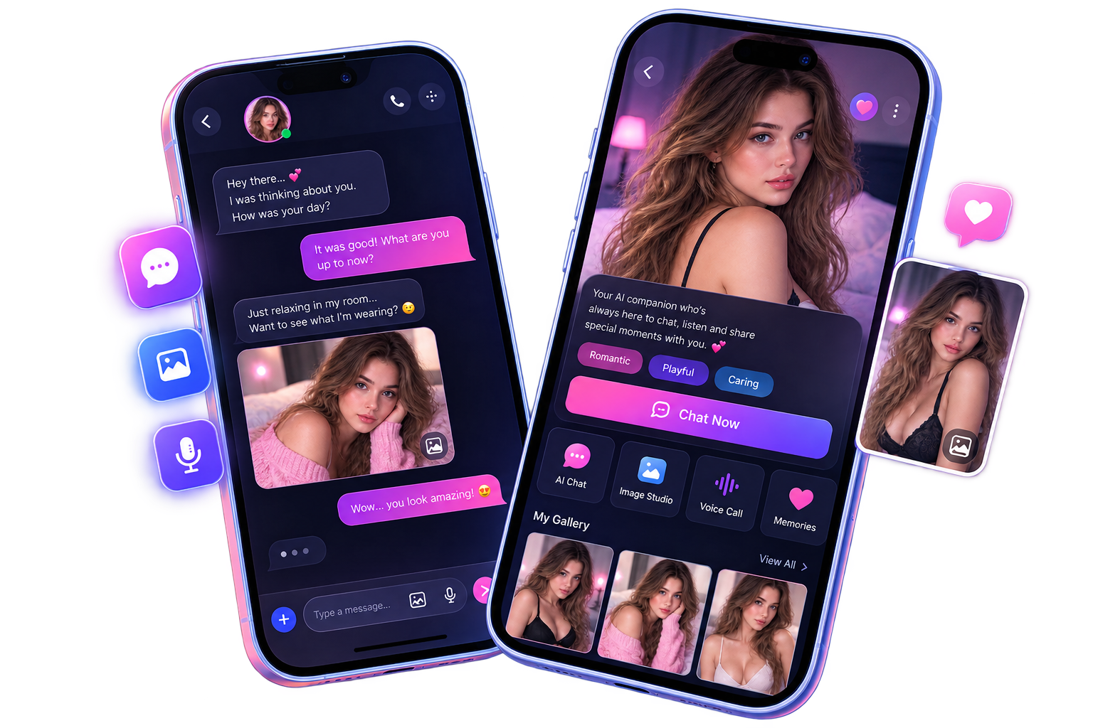 Fanso DreamGF clone script with AI girlfriend chat, image generation, and credits
