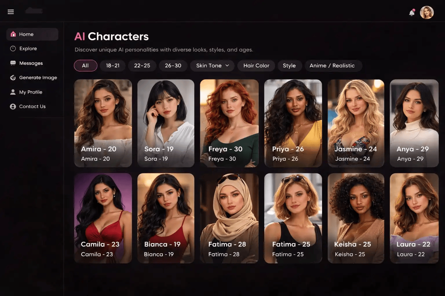 Build your own Candy AI clone using Fanso